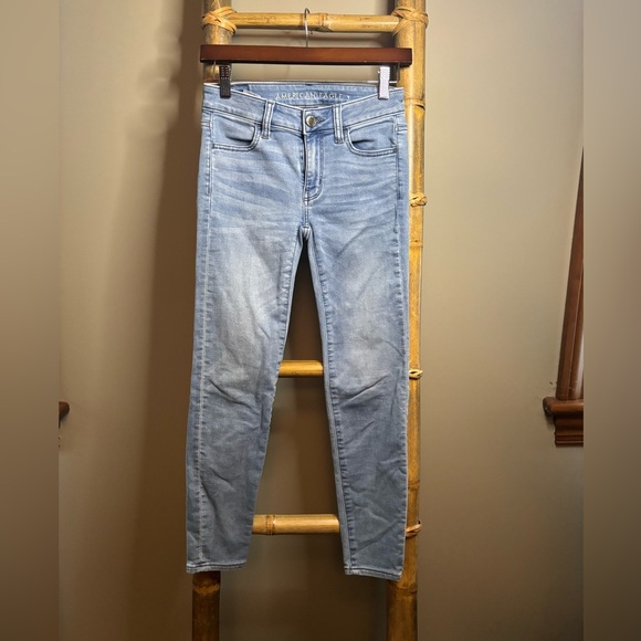 American Eagle Outfitters Denim - American Eagle Outfitters Women's Light Wash Skinny Jeans